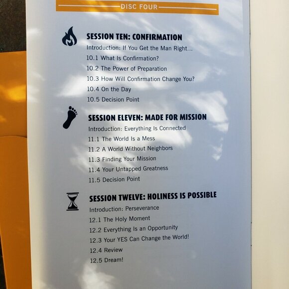 Decision Point Lot The Workbook DVD Set of 4 Spiritual Journey Paperback Kelly - Picture 10 of 11